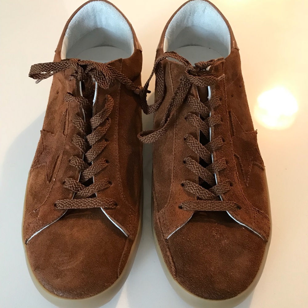 Sold RARE SUEDE SUPERSTAR GOLDEN GOOSE SNEAKERS - Picture 4 of 7